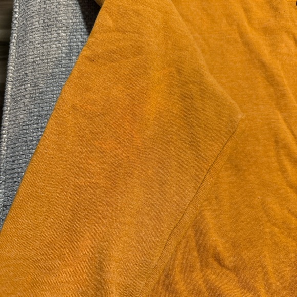 RARE Aviator Nation Sunburst‎ Pullover Rainbow Mustard Yellow M - Picture 7 of 9